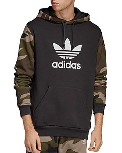 Adidas Originals Men's Originals Camo Trefoil Hoodie, Green/brown | ModeSens