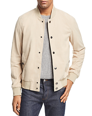 hugo boss suede bomber jacket