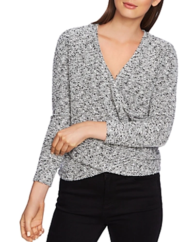 Shop 1.state Boucle Crossover Top In Soft Ecru
