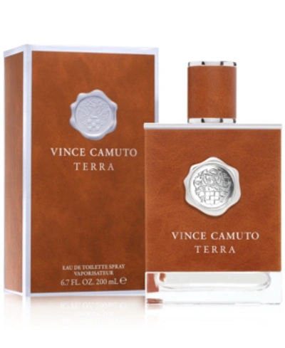 Shop Vince Camuto Men's Terra Eau De Toilette Spray, 6.7-oz., Created For Macy's