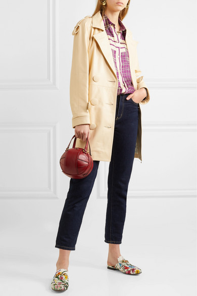 gucci princetown canvas