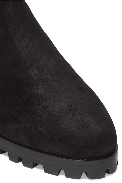 stuart weitzman riley suede ankle boots