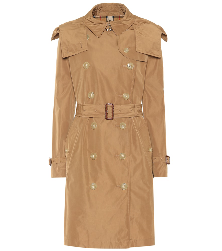 kensington hooded trench coat