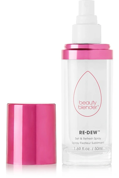 Shop Beautyblender Re-dew Set & Refresh Spray, 50ml In Colorless