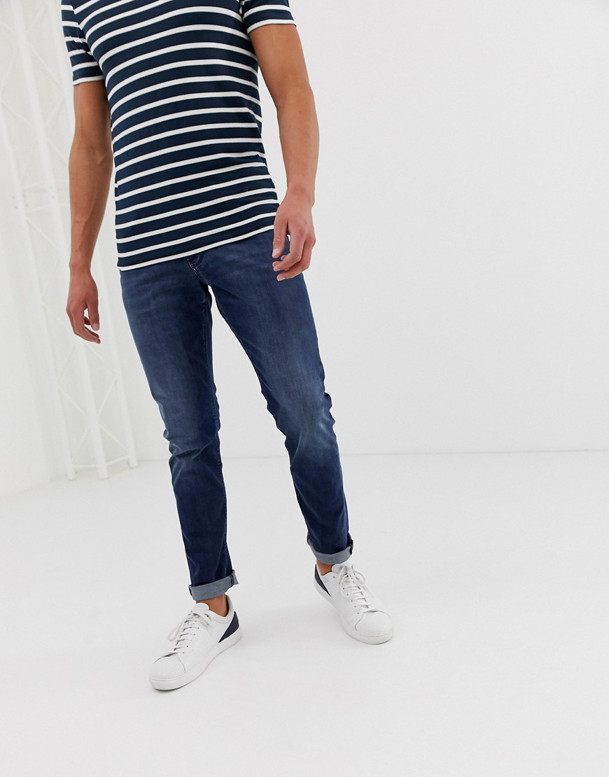 armani j06 slim fit jeans blue