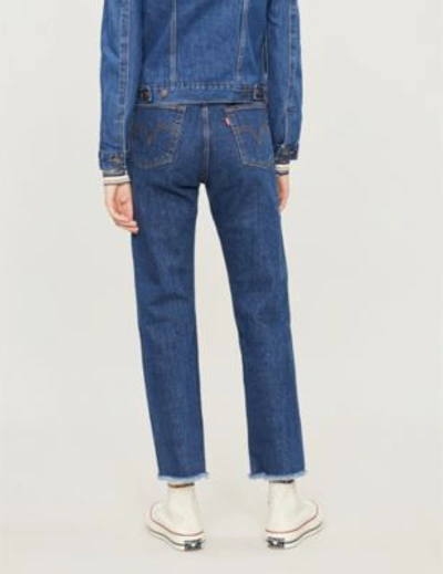 Shop Levi's Wedgie Straight High-rise Jeans In Below The Belt
