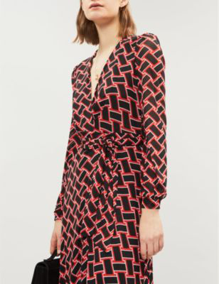 dvf phoenix wrap dress