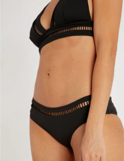 Shop Zimmermann Juniper Ladder Bikini In Noir