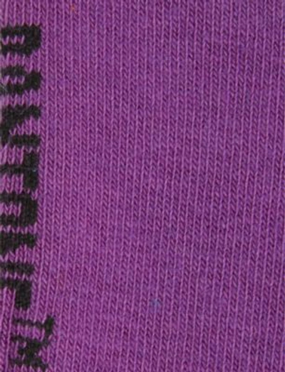 Shop Pantone Ankle Cut Cotton-blend Socks Pack Of Two In Lilac