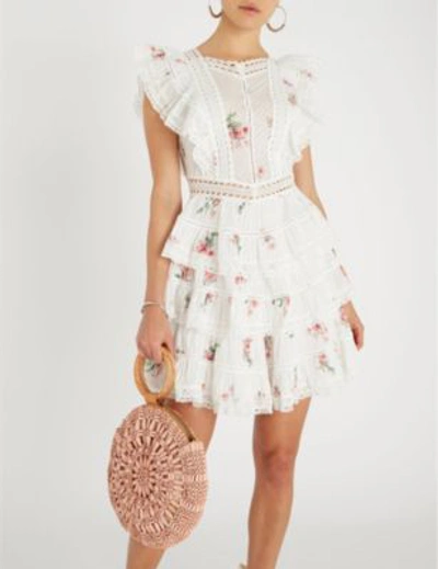 Zimmermann heathers clearance pintuck frill dress