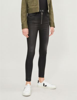 rag and bone baxter coated jeans