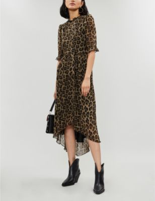 ba&sh leopard dress