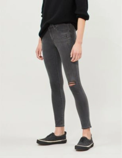 Shop Ag The Legging High-rise Faded Skinny Jeans In 5 Years Reckless
