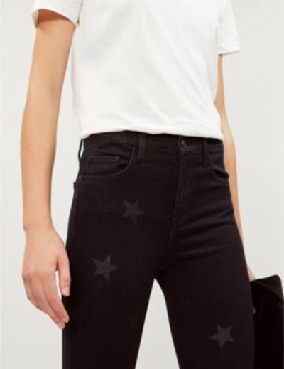 Shop Current Elliott The Stiletto Skinny Mid-rise Jeans In Vineland W Star