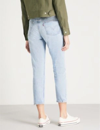 Shop Levi's Cropped 501 Denim Jeans In Lovefool