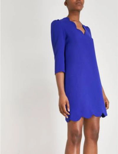 Claudie Pierlot Riva Crepe Dress In Purple | ModeSens