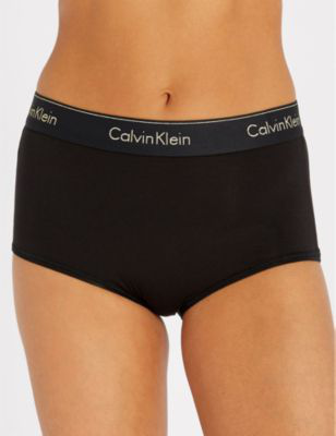calvin klein modern cotton high waist brief