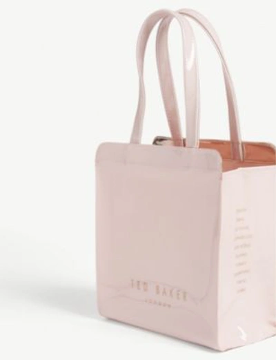 Shop Ted Baker Cleocon Small Bow Tote Bag In Light Pink