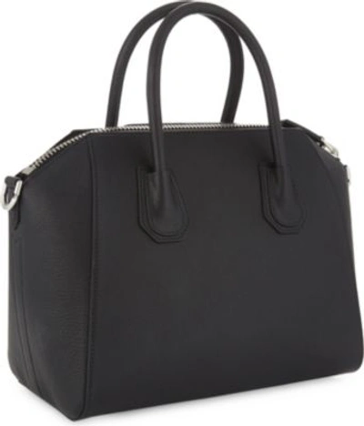 Shop Givenchy Black Modern Antigona Leather Tote Bag