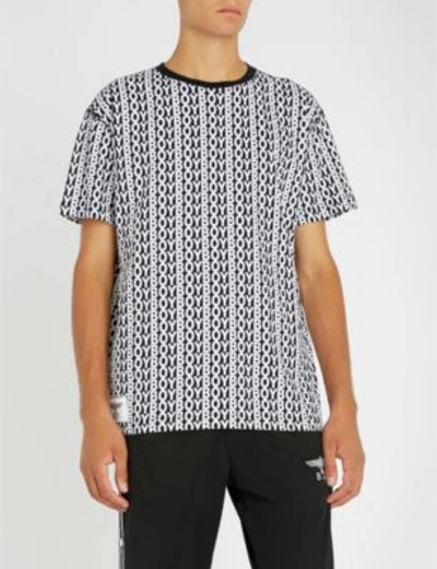 Shop Boy London Logo-print Cotton-jersey T-shirt In Multi