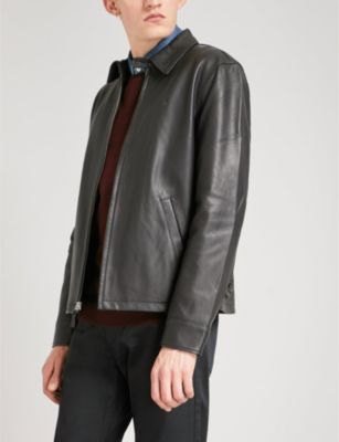 polo ralph lauren maxwell leather jacket