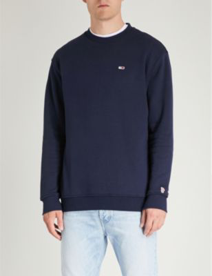 tommy jeans classics logo crew