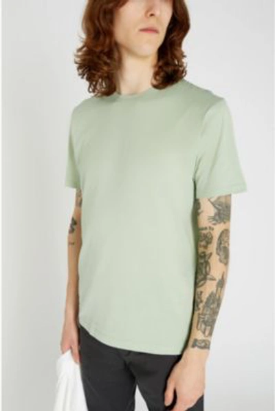 Shop Sunspel Classic Cotton-jersey T-shirt In Green
