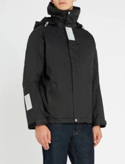 Sandro Helly Hansen Padded Shell Hooded Jacket In Noir | ModeSens