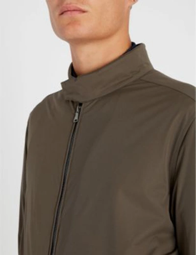 Oscar Jacobson Harrys Shell Jacket In Grey | ModeSens