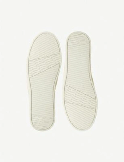 Shop Officine Creative Avalon Canvas Slip-on Shoes In Bloom Slubby Cotton