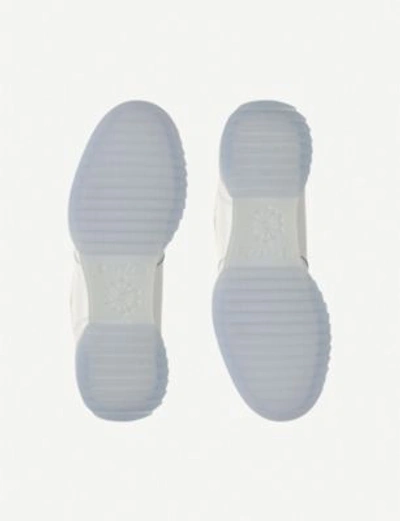 REEBOK WORKOUT RIPPLE LEATHER TRAINERS 