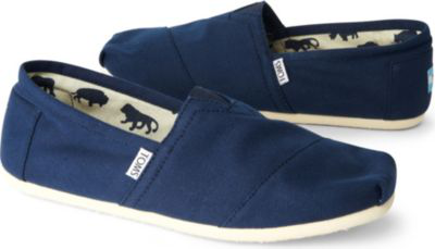 toms navy espadrilles
