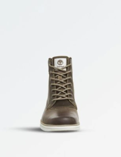 Shop Timberland Bradstreet Leather Boots In Oakwood Poseidon