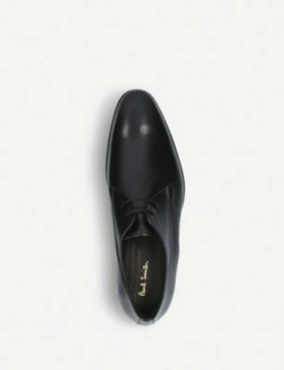 ‘Spencer’ Derby leather shoes