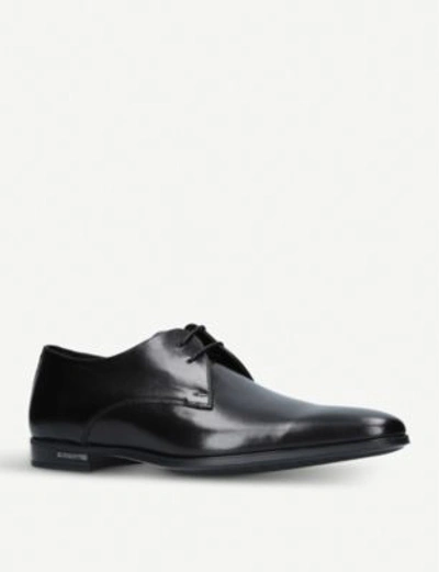 Shop Paul Smith ‘spencer' Derby Leather Shoes In Black