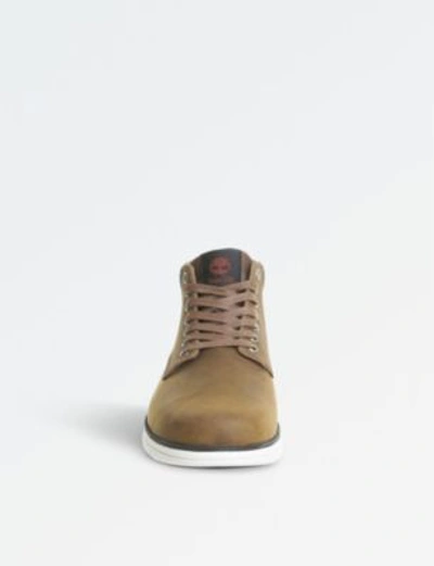 Shop Timberland Bradstreet Chukka Leather Boots In Red Brown