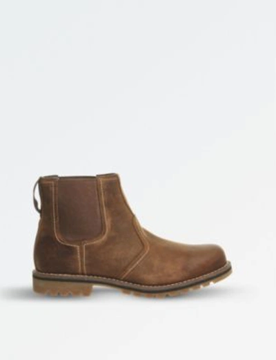 Shop Timberland Larchmont Leather Chelsea Boots In Oakwood Suede