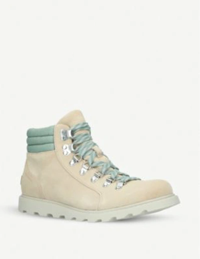 Shop Sorel Ainsley Conquest Boots In Beige Oth