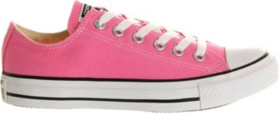Shop Converse All Star Low-top Trainers In Pink Canvas