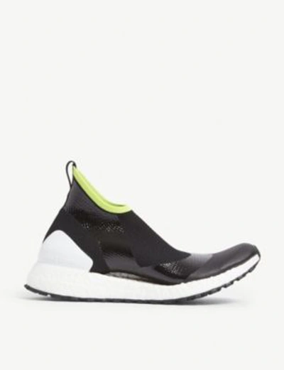 Shop Adidas By Stella Mccartney Ultraboost X All Terrain Shoes In Black White Slime