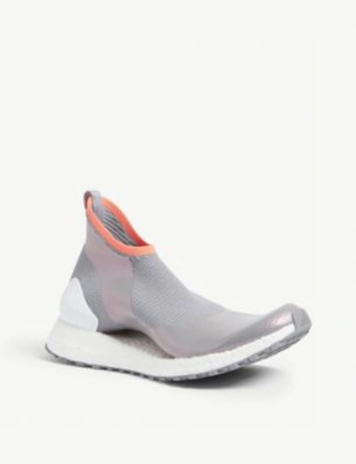 Shop Adidas By Stella Mccartney Ultraboost X Trainers In Mid Grey Ftwr White