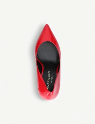 Shop Kurt Geiger Soho Patent Courts In Red