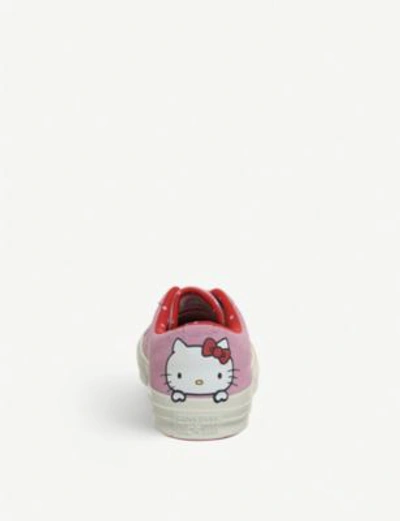 Shop Converse Hello Kitty One Star Low-top Trainers In Pink Hello Kitty
