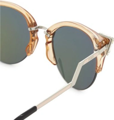 Shop Fendi Ff0041 Cat-eye Sunglasses In Bronze