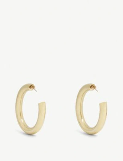 Shop Laura Lombardi Curve Brass Hoop Earrings