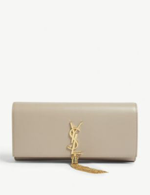 ladies cream clutch bag