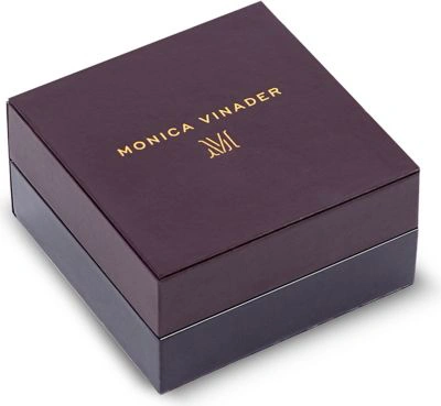 Shop Monica Vinader Havana 18ct Rose Gold-plated Friendship Bracelet In Blue/gold