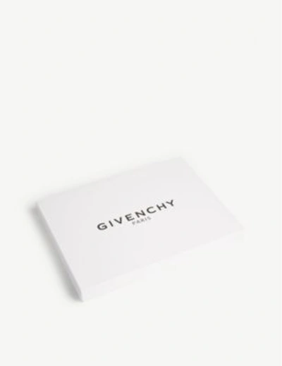 Shop Givenchy 4g Leather Pouch In Black