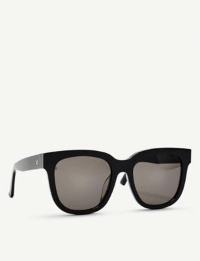 Shop Gentle Monster Salt-01 Salt Acetate Sunglasses In Black