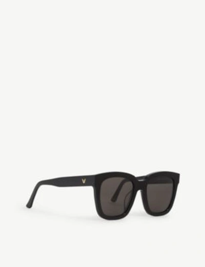 Shop Gentle Monster Women's Black Dreamer Hoff-01 Mirrored Acetate Sunglasses